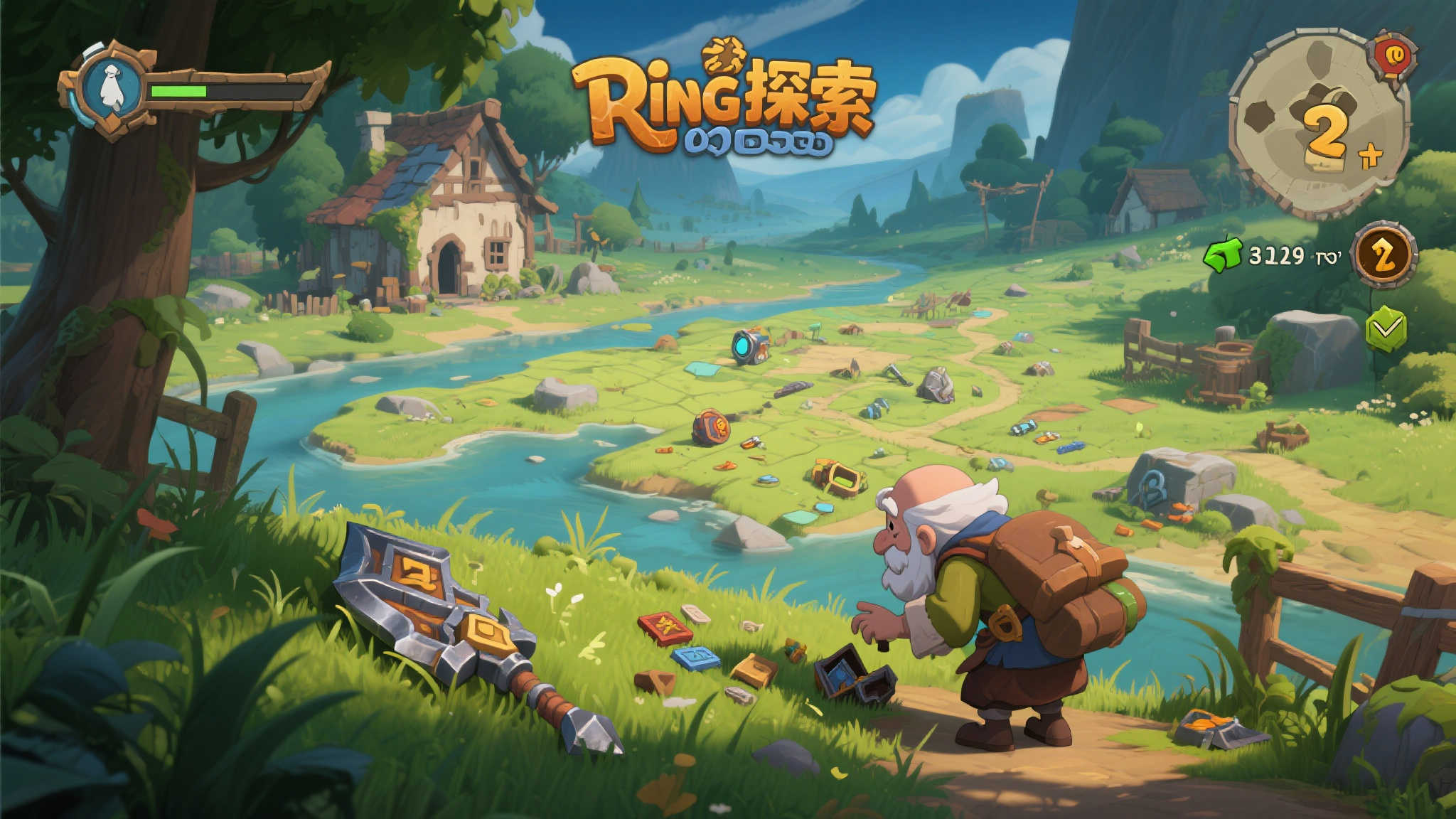 从一枚戒指开始,宿主逆袭全靠捡!《戒指里的老爷爷》抢先体验版震撼发布! 与其他RPG游戏不同,《戒指里的老爷爷》