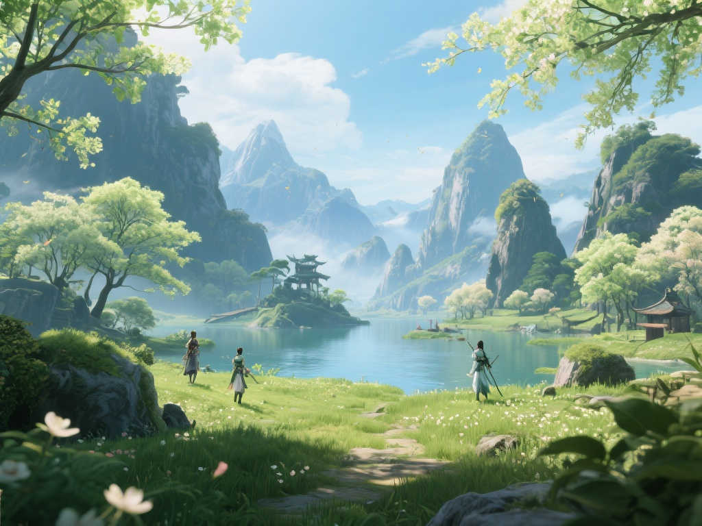 春意盎然，江湖漫步！《剑网1：归来》绝美风光邀你共赏！