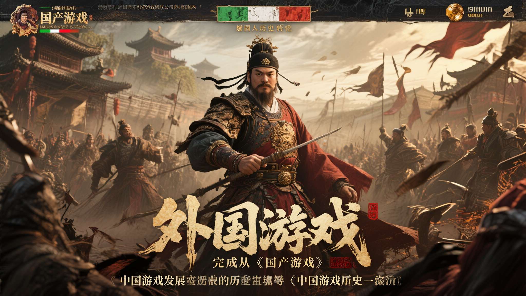 上海滩喜欢外国货老考勒 近期,一款以明末乱世为背景的国产历史题材游戏,被意大利某游戏公司收购,完成了从"